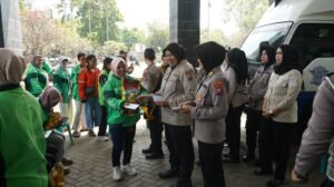 Polres Probolinggo Kota Peringati Hari Kartini Bersama Pengemudi Ojol Perempuan